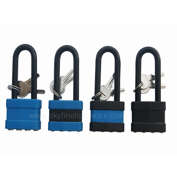 Covered Laminated Padlock-long