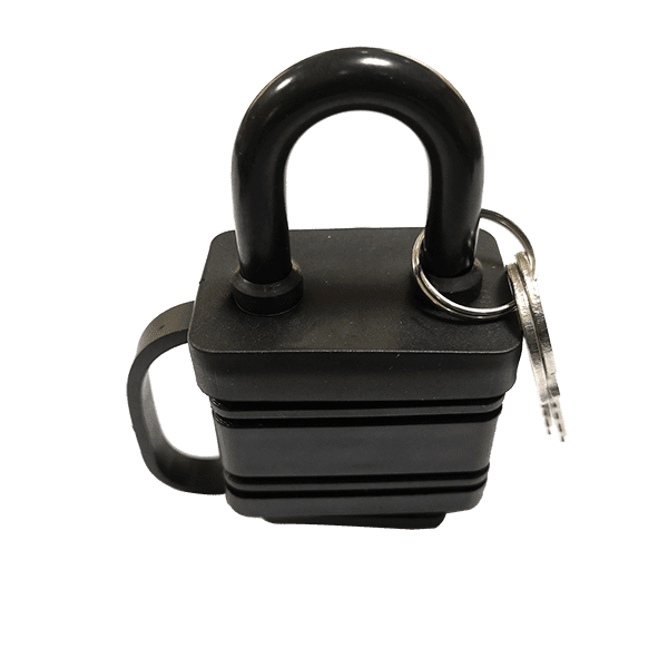 Waterproof laminated padlock